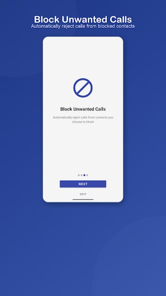 Incoming Call Lock password screen